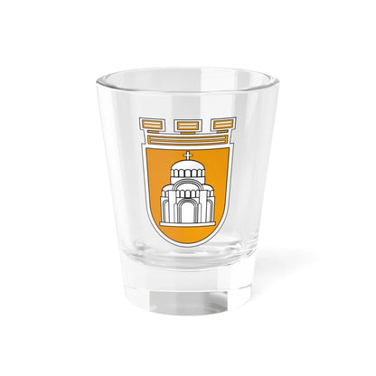 Pleven-coat-of-arms (Bulgaria) (Coat of Arms) Shot Glass 1.5oz 1.5oz - Go Mug Yourself