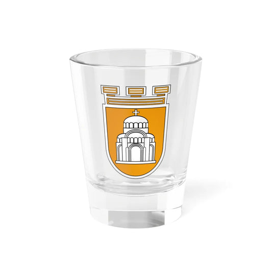 Pleven-coat-of-arms (Bulgaria) (Coat of Arms) Shot Glass 1.5oz 1.5oz - Go Mug Yourself