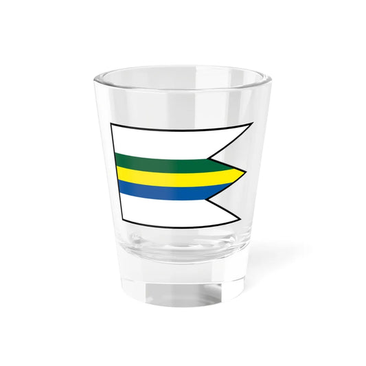Plevnik Drienove Povazska Bystrica Flag (Slovakia) Shot Glass 1.5oz 1.5oz - Go Mug Yourself