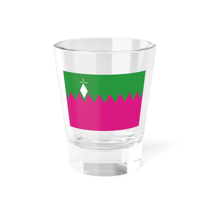 Plougastel District Flag (France) Shot Glass 1.5oz 1.5oz - Go Mug Yourself