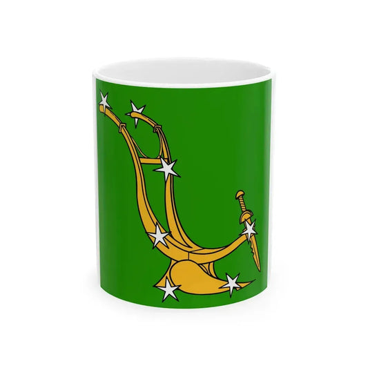 Plough and Stars flag (Ireland) White Coffee Mug 11oz - Go Mug Yourself