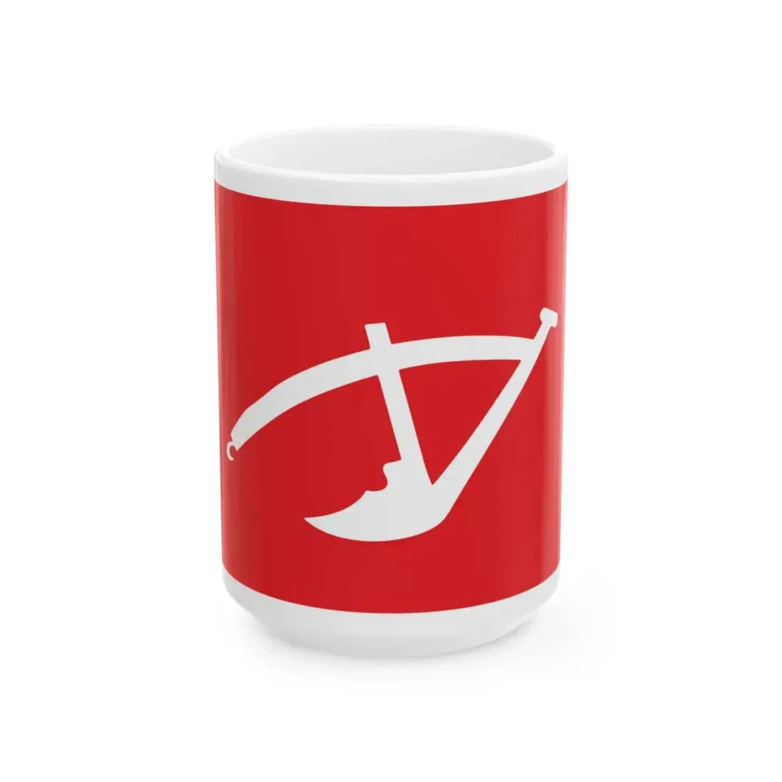 Plough Flag (China) White Coffee Mug 15oz - Go Mug Yourself