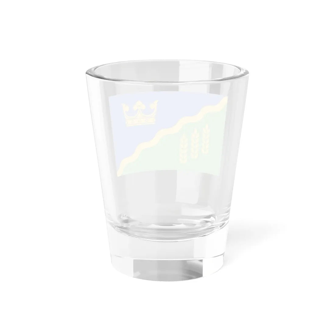 Põltsamaa valla lipp (Estonia) Shot Glass 1.5oz - Go Mug Yourself