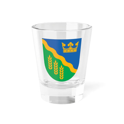 Põltsamaa valla vapp (Estonia) (Coat of Arms) Shot Glass 1.5oz 1.5oz - Go Mug Yourself