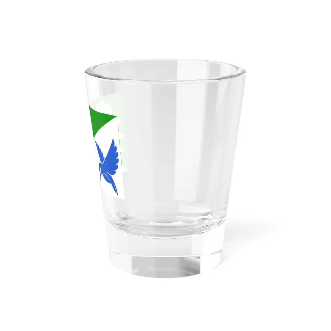 Põlva valla lipp (Estonia) Shot Glass 1.5oz - Go Mug Yourself