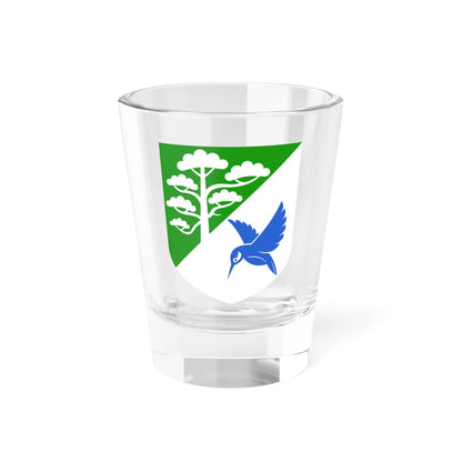 Põlva valla vapp (Estonia) (Coat of Arms) Shot Glass 1.5oz 1.5oz - Go Mug Yourself