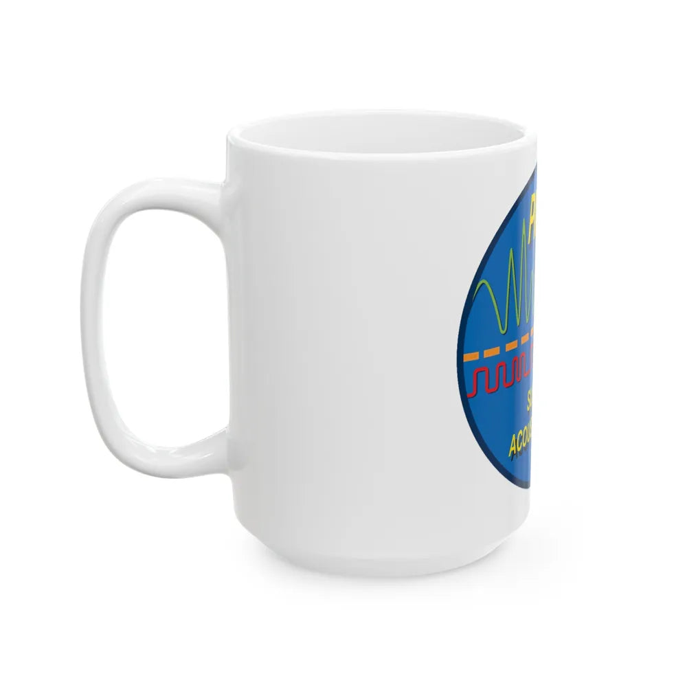 PMS401 Submarine Acoustic Systems (U.S. Navy) White Coffee Mug-Go Mug Yourself