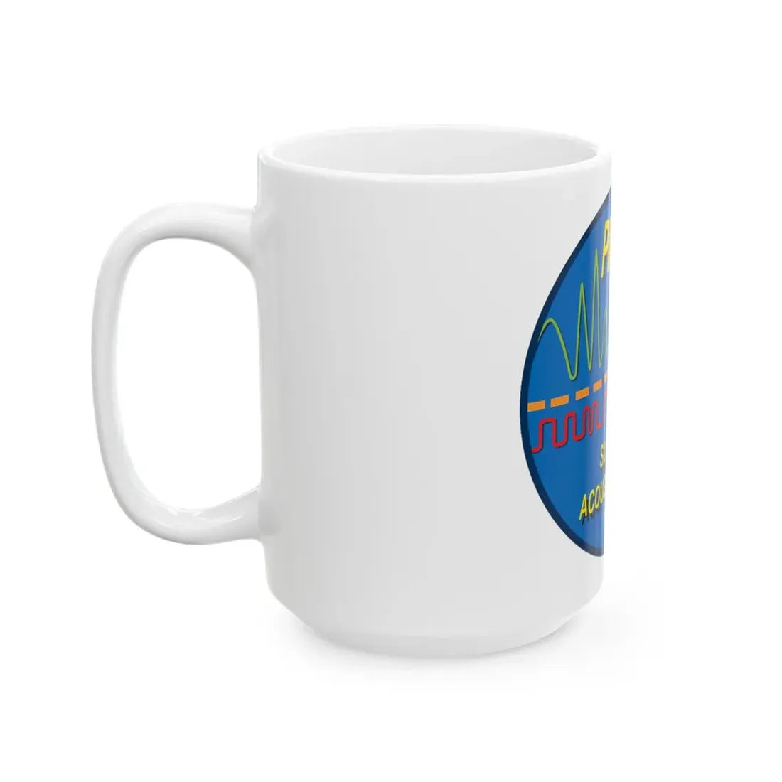 PMS401 Submarine Acoustic Systems (U.S. Navy) White Coffee Mug - Go Mug Yourself