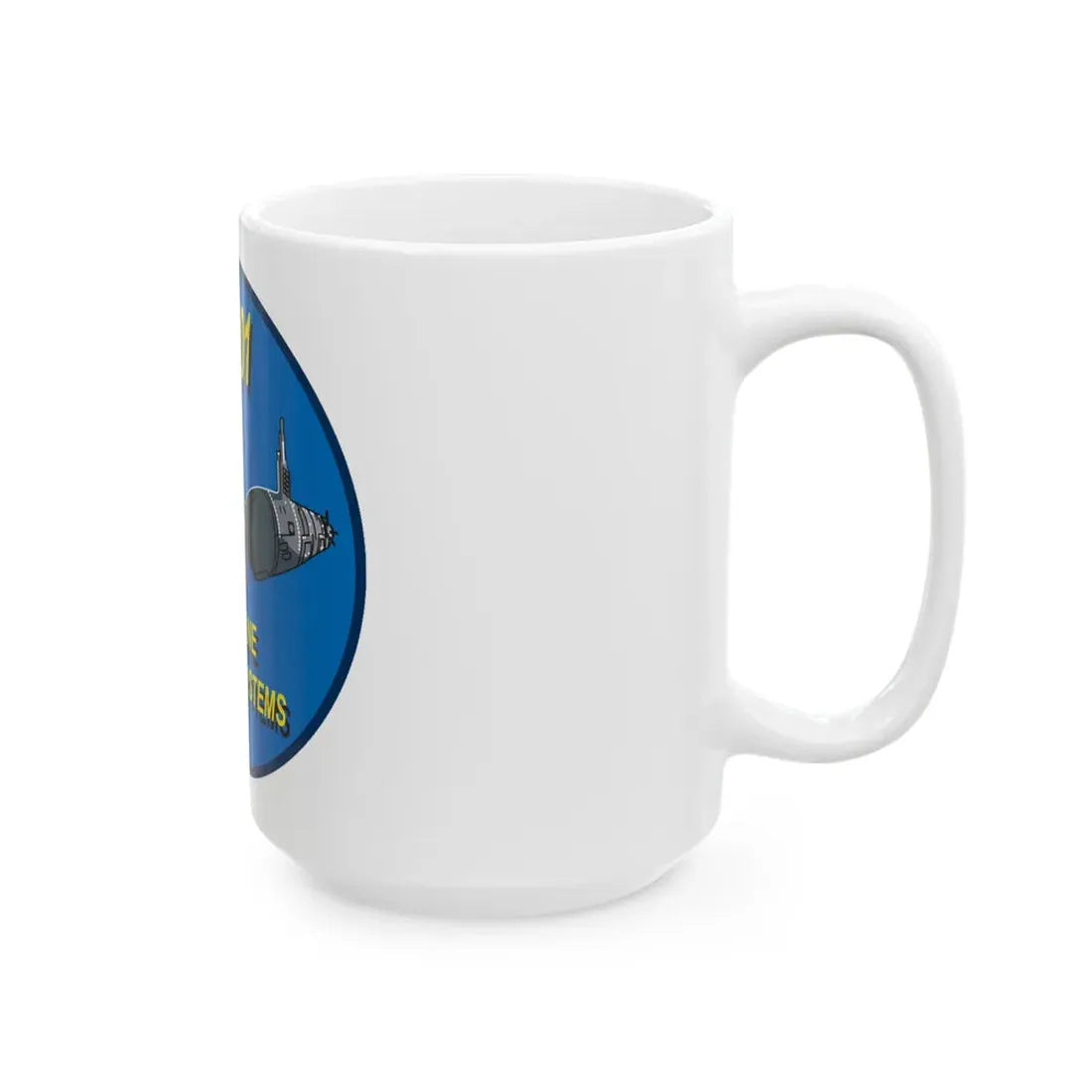PMS401 Submarine Acoustic Systems (U.S. Navy) White Coffee Mug - Go Mug Yourself