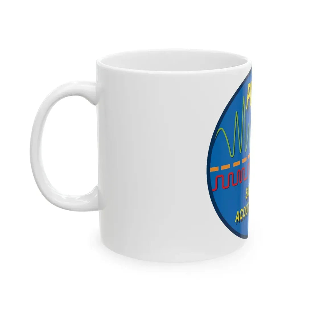 PMS401 Submarine Acoustic Systems (U.S. Navy) White Coffee Mug - Go Mug Yourself