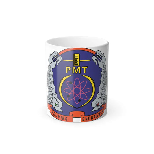 PMT NLON Performance Monitoring Team (U.S. Navy) Color Changing Mug 11oz-11oz-Go Mug Yourself
