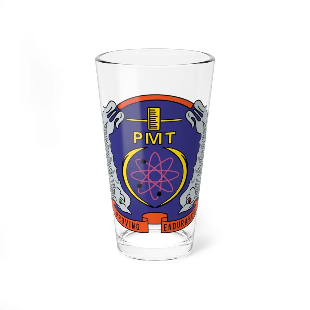 PMT NLON Performance Monitoring Team (U.S. Navy) Pint Glass 16oz-16oz-Go Mug Yourself