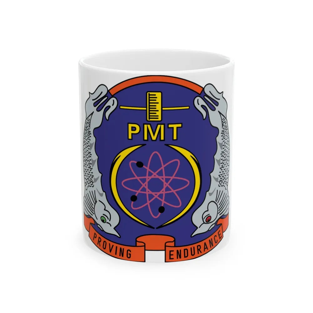 PMT NLON Performance Monitoring Team (U.S. Navy) White Coffee Mug-11oz-Go Mug Yourself