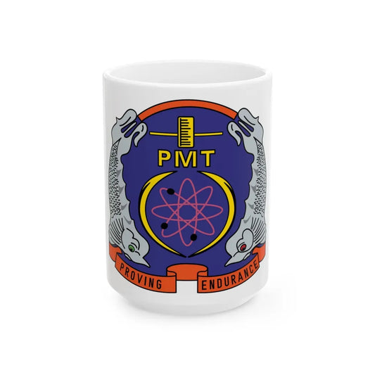 PMT NLON Performance Monitoring Team (U.S. Navy) White Coffee Mug-15oz-Go Mug Yourself