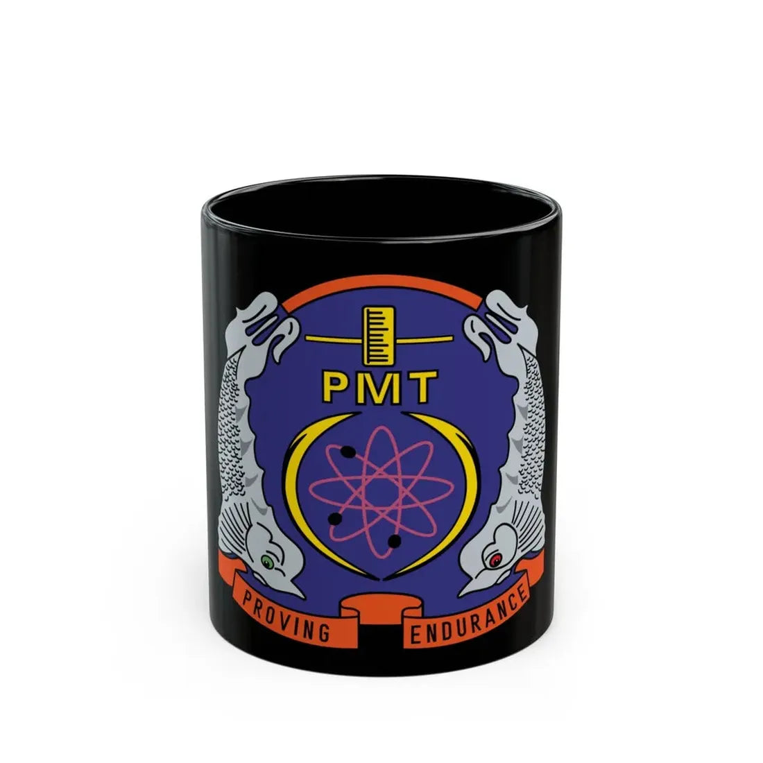 PMT NLON Performance Monitoring Team (U.S. Navy) Black Coffee Mug 11oz - Go Mug Yourself