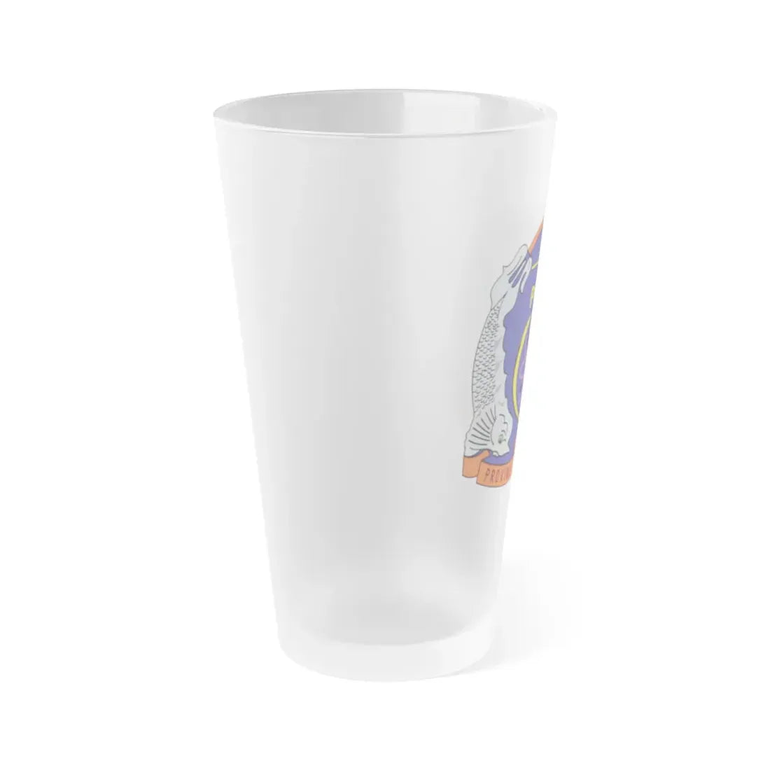 PMT NLON Performance Monitoring Team (U.S. Navy) Frosted Pint Glass 16oz - Go Mug Yourself