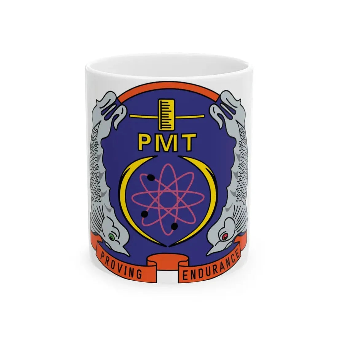 PMT NLON Performance Monitoring Team (U.S. Navy) White Coffee Mug 11oz - Go Mug Yourself