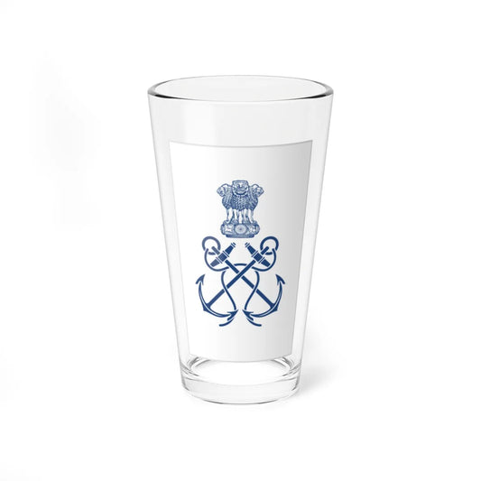 PO Indian Navy (India) (Military Rank) Pint Glass 16oz 16oz - Go Mug Yourself