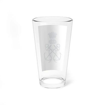 PO Indian Navy (India) (Military Rank) Pint Glass 16oz - Go Mug Yourself
