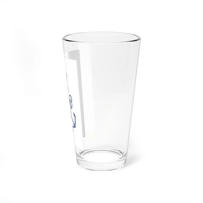 PO Indian Navy (India) (Military Rank) Pint Glass 16oz - Go Mug Yourself