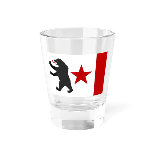 Pío Pico Bear Flag (United States) Shot Glass 1.5oz 1.5oz - Go Mug Yourself