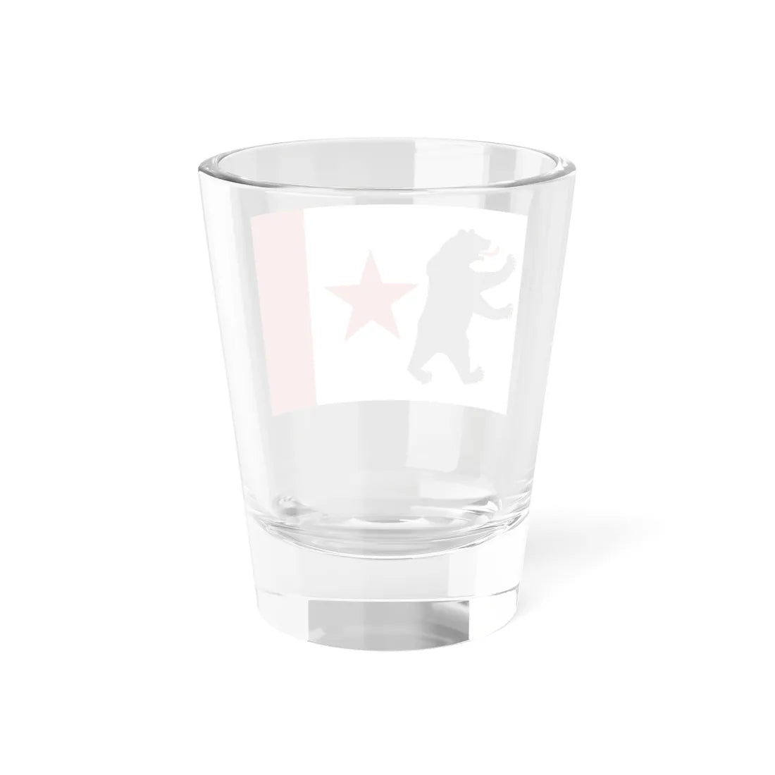 Pío Pico Bear Flag (United States) Shot Glass 1.5oz - Go Mug Yourself