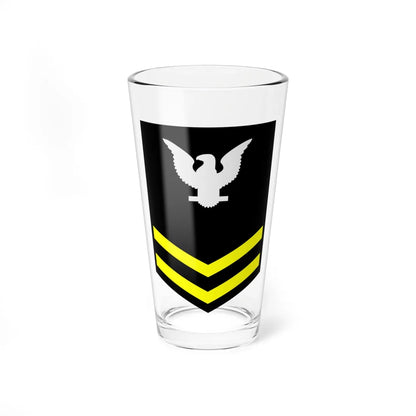 PO2 GC winter (United States) (Military Rank) Pint Glass 16oz 16oz - Go Mug Yourself