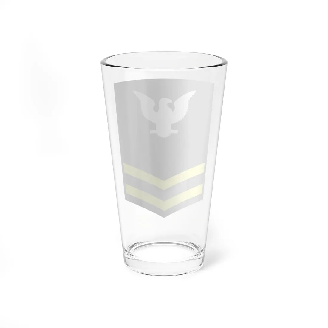 PO2 GC winter (United States) (Military Rank) Pint Glass 16oz - Go Mug Yourself