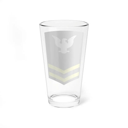 PO2 GC winter (United States) (Military Rank) Pint Glass 16oz - Go Mug Yourself