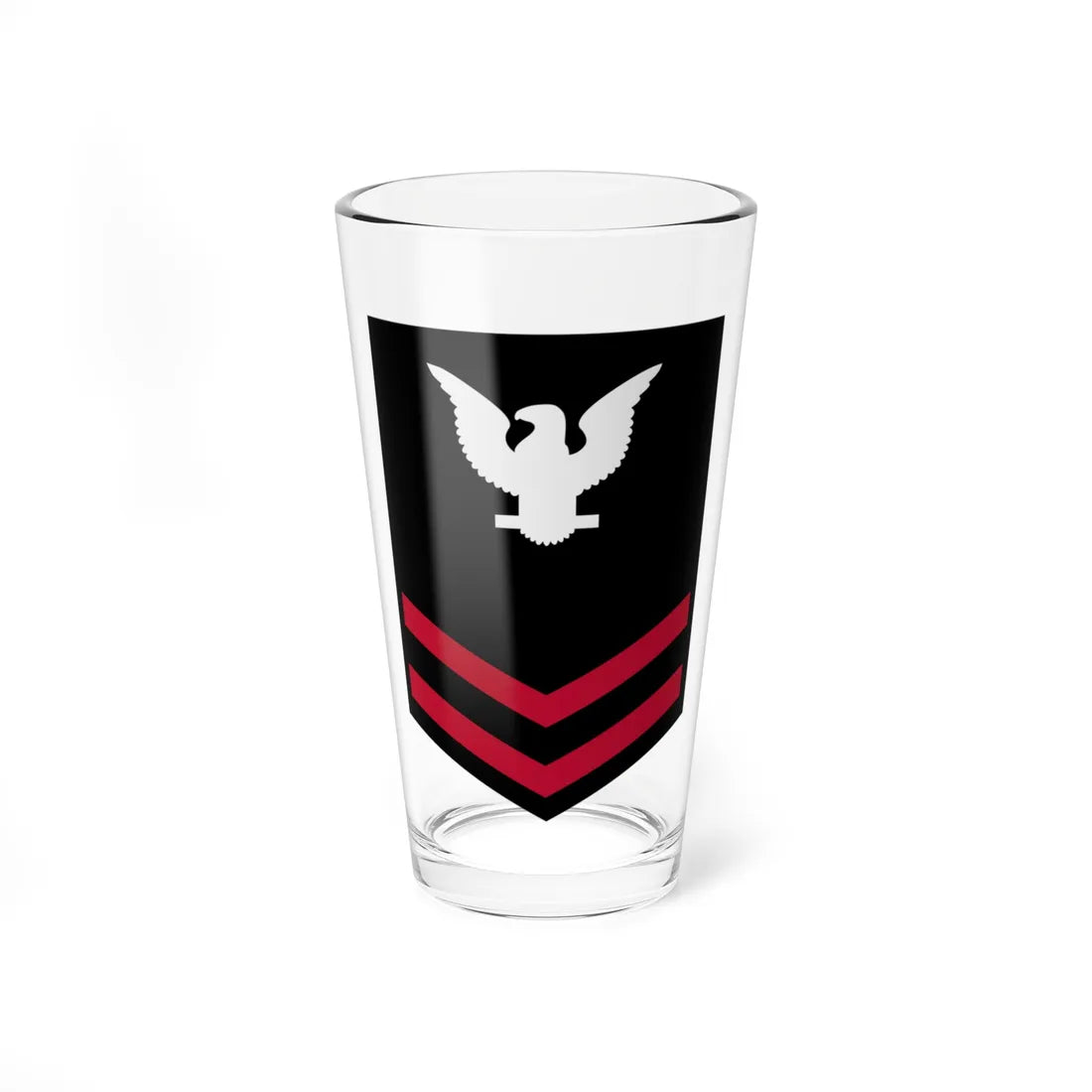 PO2 NOGC winter (United States) (Military Rank) Pint Glass 16oz 16oz - Go Mug Yourself