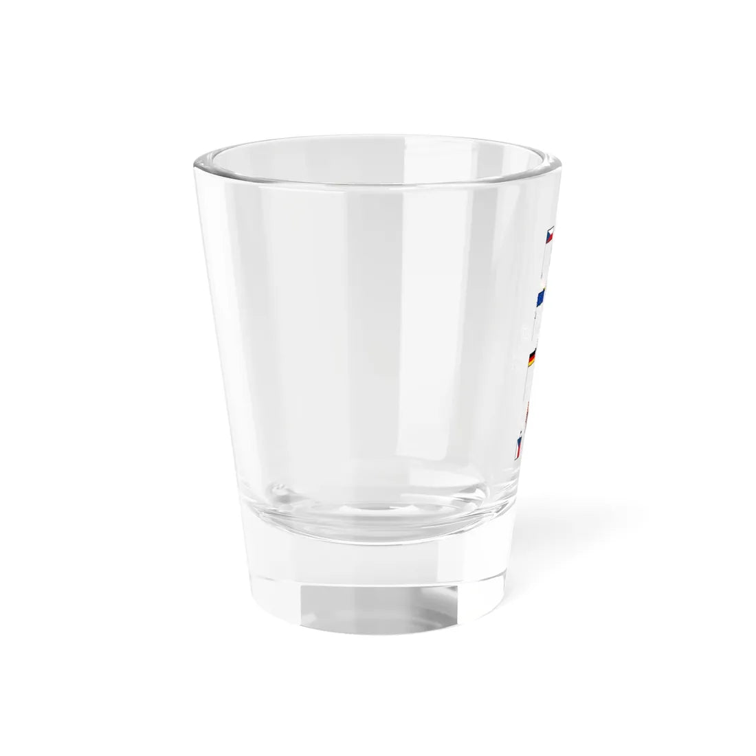 Pořadí vlajek při vyvěšování (Czech Republic) Shot Glass 1.5oz - Go Mug Yourself