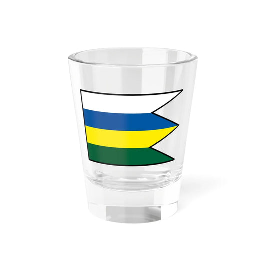 Pobedim Nove Mesto Nad Vahom Flag (Slovakia) Shot Glass 1.5oz 1.5oz - Go Mug Yourself