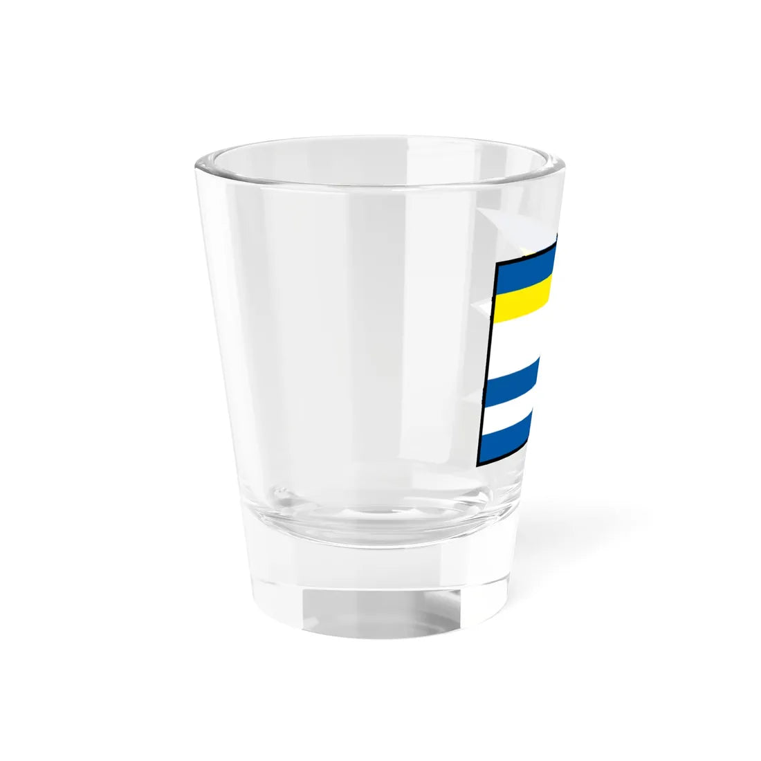 Pocarova Povazska Bystrica Flag (Slovakia) Shot Glass 1.5oz - Go Mug Yourself