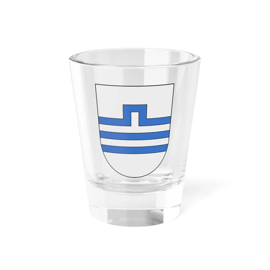 Podgorica coat of arms escutcheon (Montenegro) (Coat of Arms) Shot Glass 1.5oz 1.5oz - Go Mug Yourself