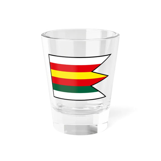 Podhradie Prievidza Flag (Slovakia) Shot Glass 1.5oz 1.5oz - Go Mug Yourself