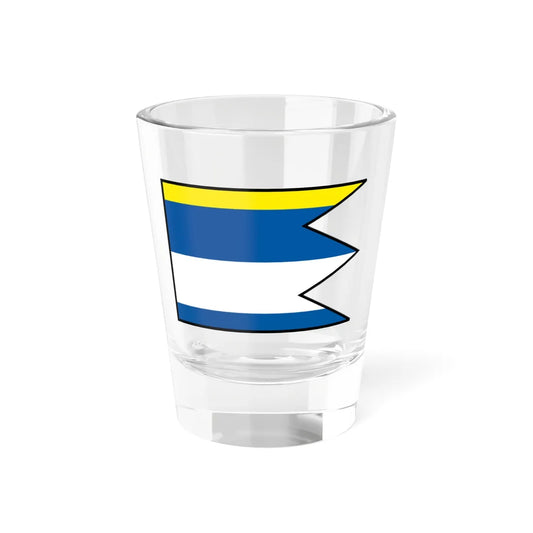 Podkylava Myjava Flag (Slovakia) Shot Glass 1.5oz 1.5oz - Go Mug Yourself