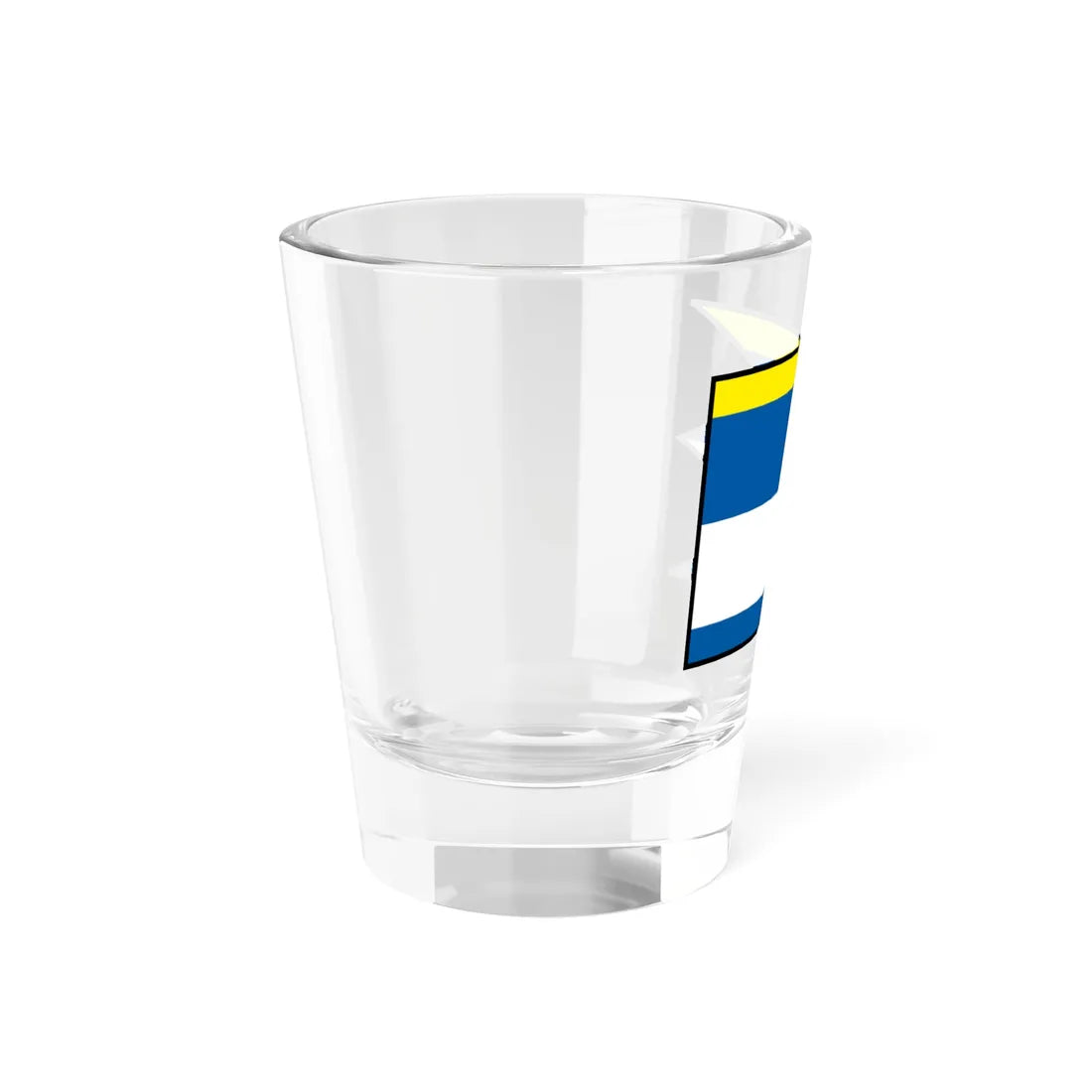 Podkylava Myjava Flag (Slovakia) Shot Glass 1.5oz - Go Mug Yourself