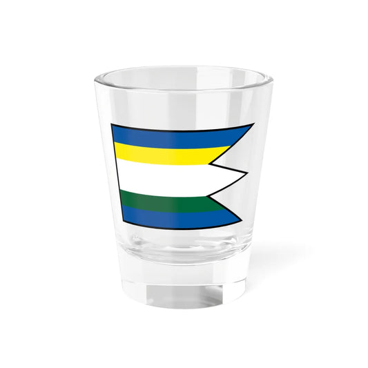 Podolie Nove Mesto Nad Vahom Flag (Slovakia) Shot Glass 1.5oz 1.5oz - Go Mug Yourself