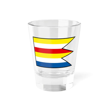 Podskalie Povazska Bystrica Flag (Slovakia) Shot Glass 1.5oz 1.5oz - Go Mug Yourself
