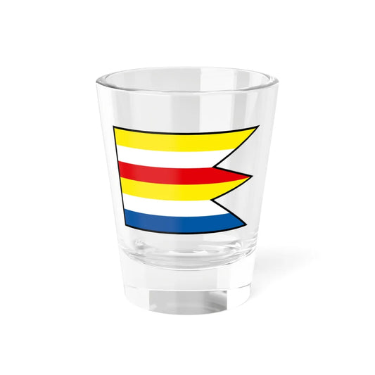 Podskalie Povazska Bystrica Flag (Slovakia) Shot Glass 1.5oz 1.5oz - Go Mug Yourself