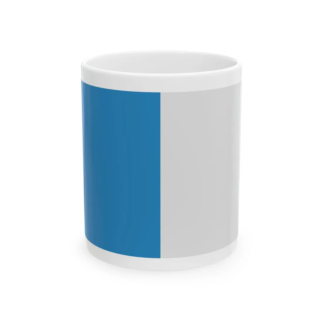 Poggio a Caiano-Bandiera (Italy) White Coffee Mug 11oz - Go Mug Yourself