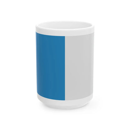 Poggio a Caiano-Bandiera (Italy) White Coffee Mug 15oz - Go Mug Yourself