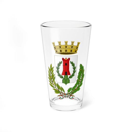 Poggio Mirteto-Stemma (Italy) (Coat of Arms) Pint Glass 16oz 16oz - Go Mug Yourself