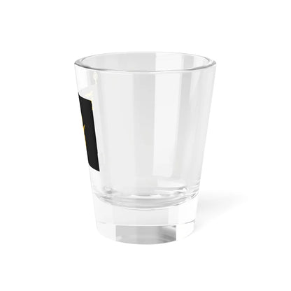Pohjan pioneeripataljoonan lippu (Finland) Shot Glass 1.5oz - Go Mug Yourself
