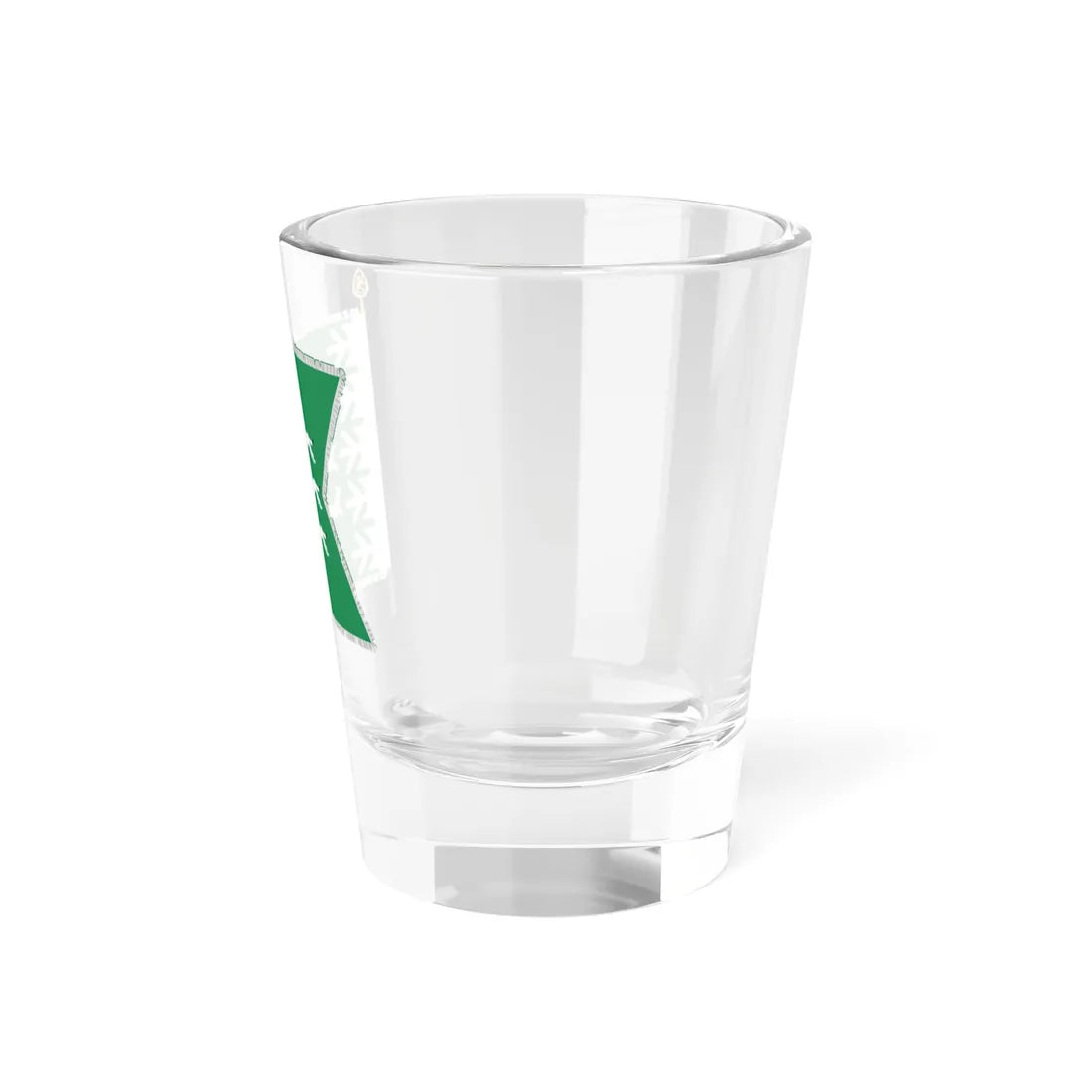 Pohjanmaan jääkäripataljoonan lippu (Finland) Shot Glass 1.5oz - Go Mug Yourself