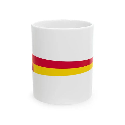 Pohjanmaan maakunnan vaakunaviiri (Finland) White Coffee Mug 11oz - Go Mug Yourself