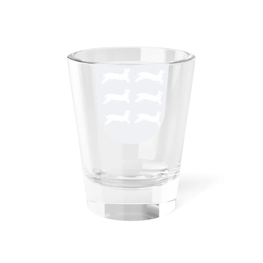 Pohjois-Pohjanmaan vaakuna (Finland) (Coat of Arms) Shot Glass 1.5oz - Go Mug Yourself