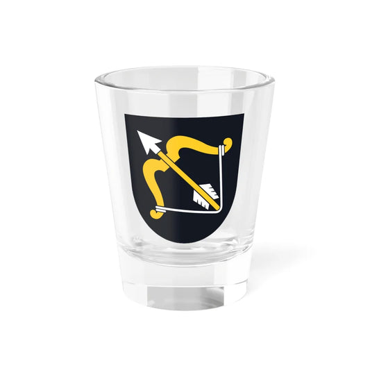 Pohjois-Savo.vaakuna (Finland) (Coat of Arms) Shot Glass 1.5oz 1.5oz - Go Mug Yourself