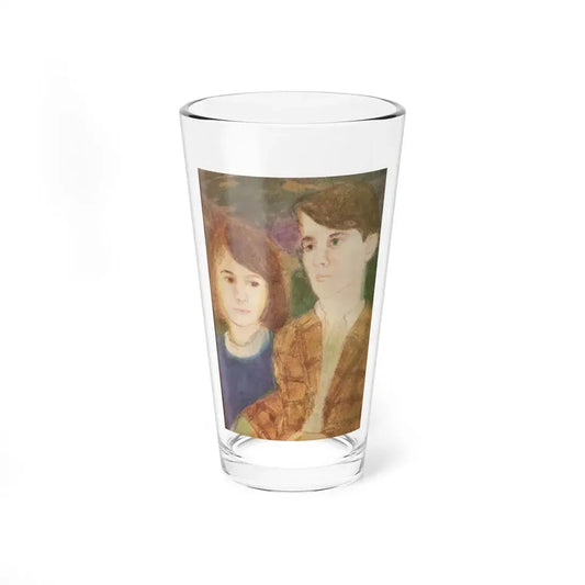 Point of Departure, Redbook, April 1964 (Magazine Illustration) Pint Glass 16oz 16oz - Go Mug Yourself