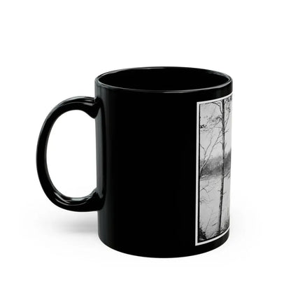 Point Of Rocks, Virginia (Vicinity). View Along River (U.S. Civil War) Black Coffee Mug - Go Mug Yourself
